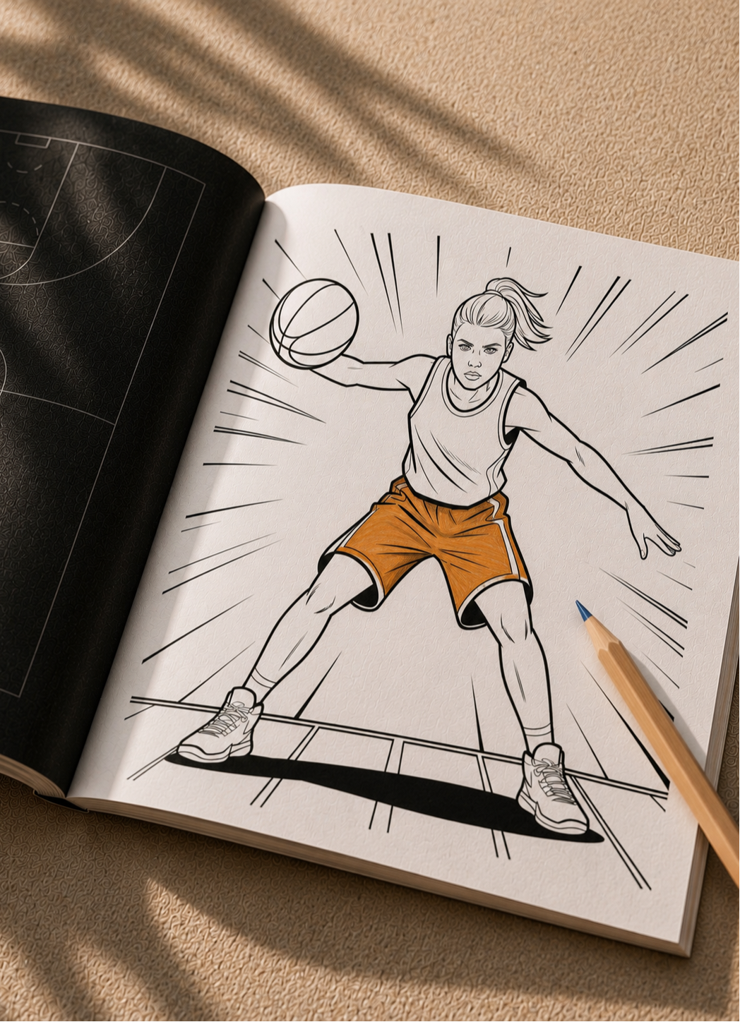 Color Your Game – Girls Malbuch