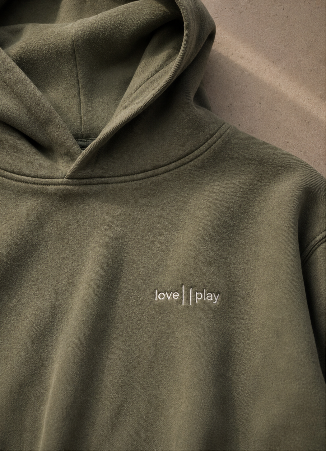 oversized Hoodie – olive
