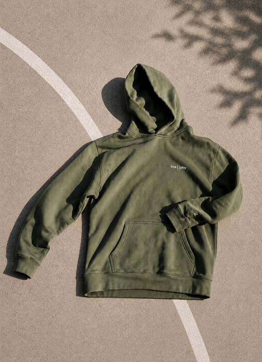 oversized Hoodie – olive