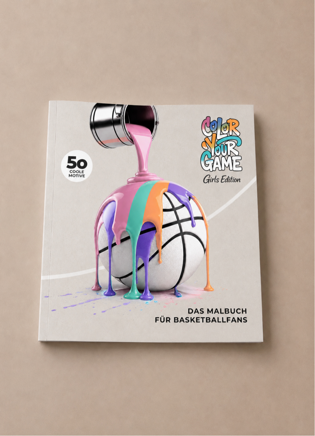 Color Your Game – Girls Malbuch