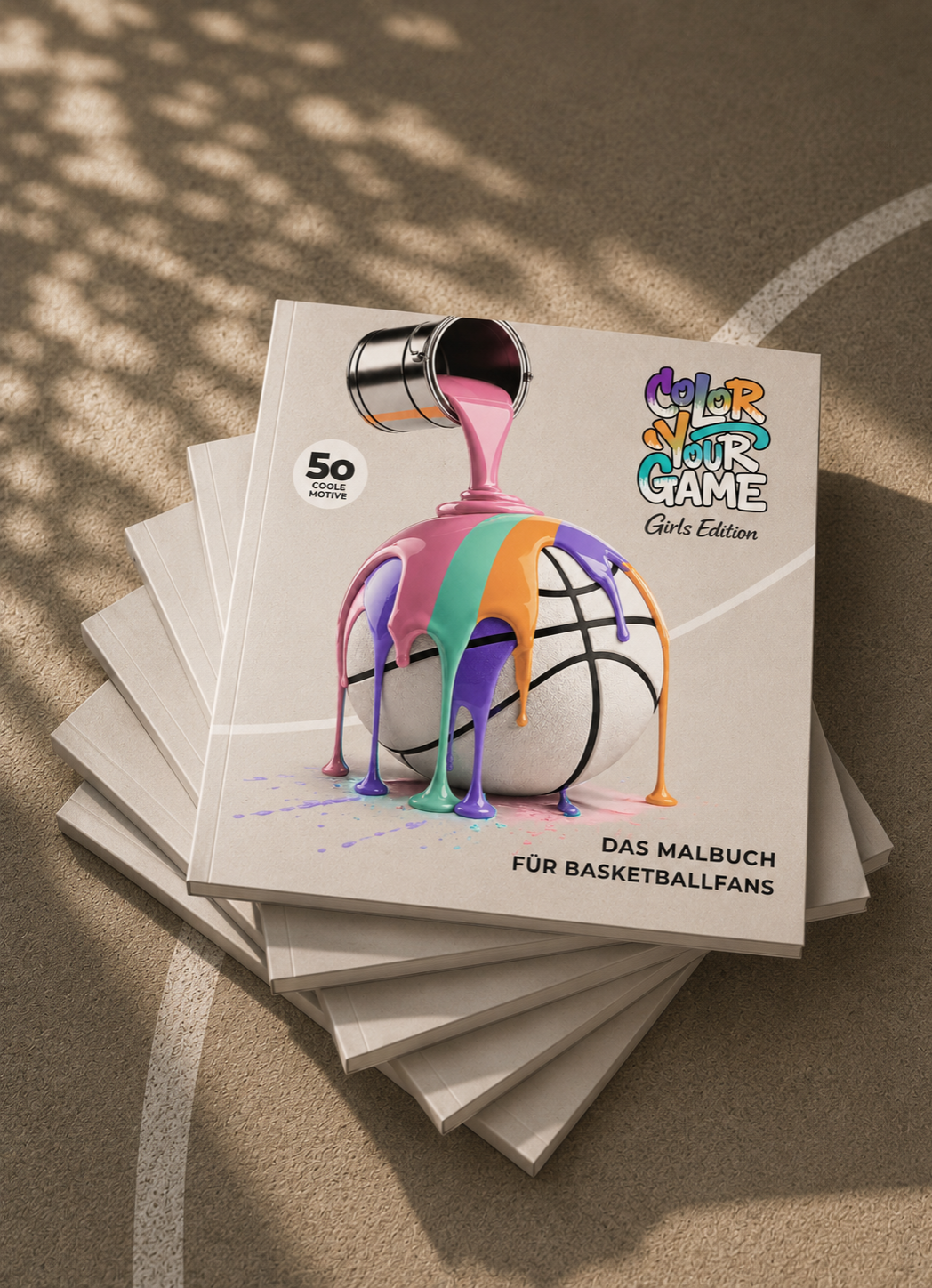 Color Your Game – Girls Malbuch